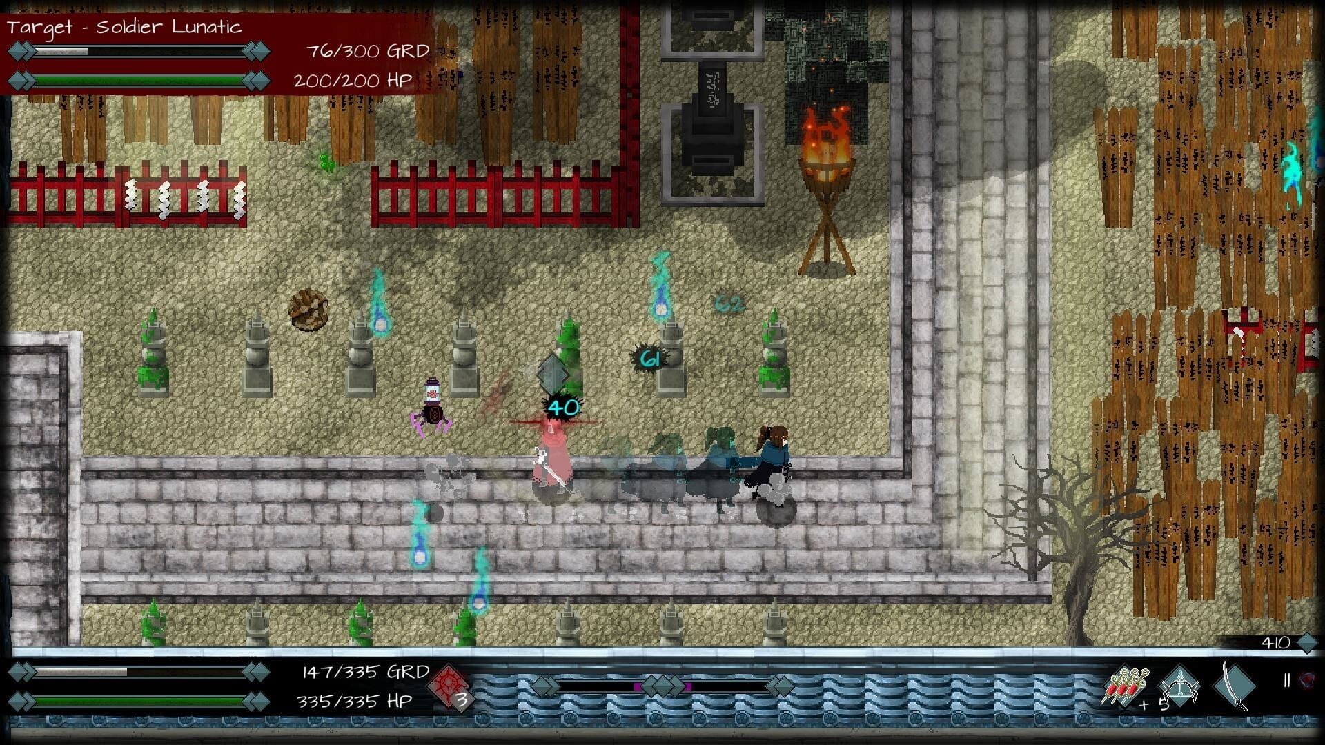 Screenshot for Skautfold: Moonless Knight