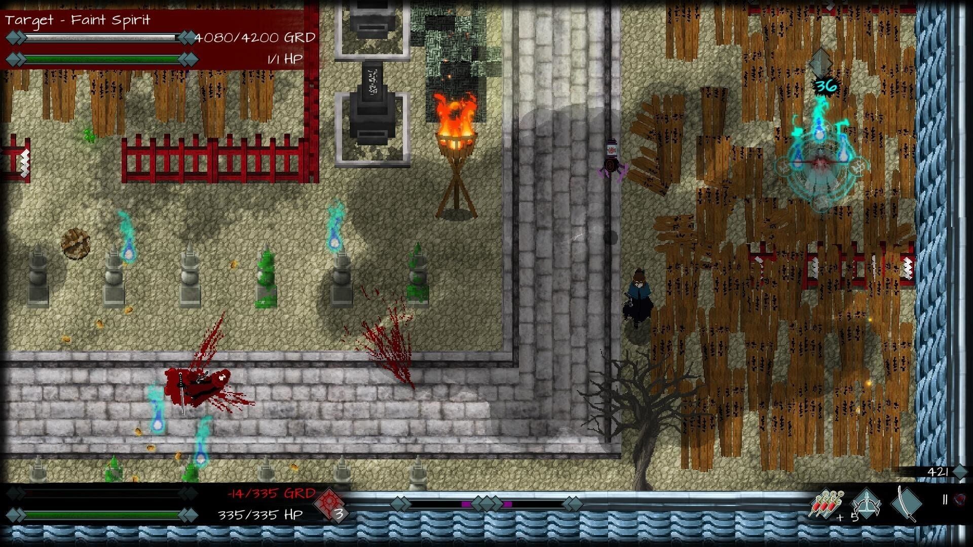 Screenshot for Skautfold: Moonless Knight