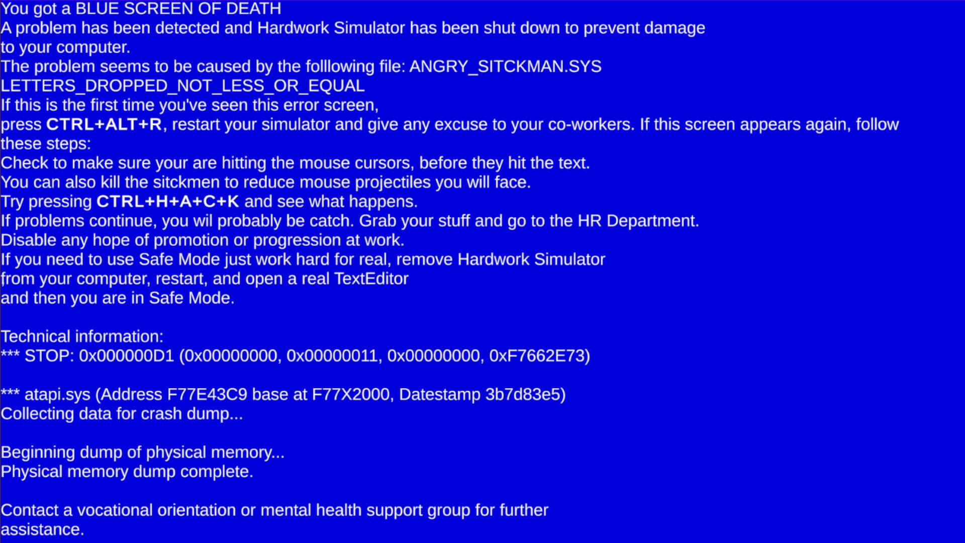 Screenshot for Hardwork Simulator