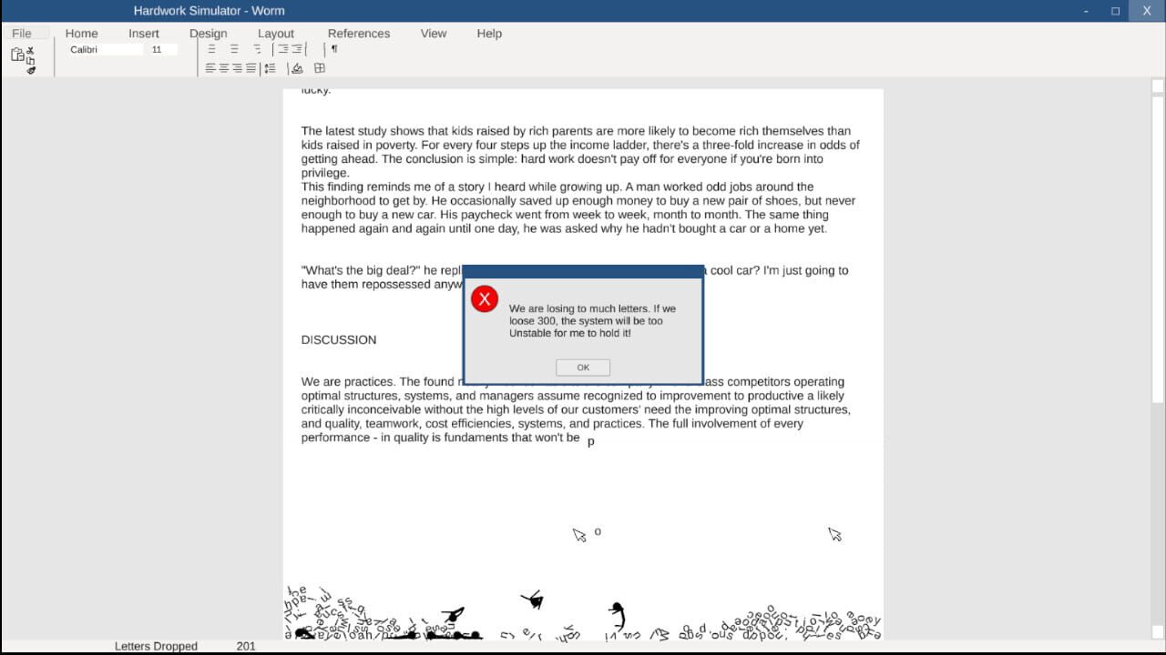 Screenshot for Hardwork Simulator
