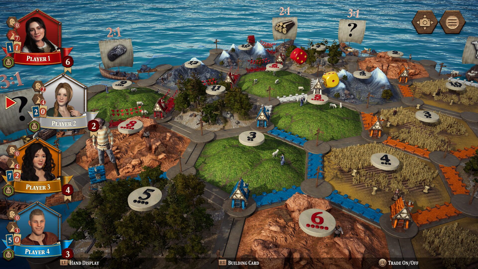 Screenshot for Catan: Console Edition