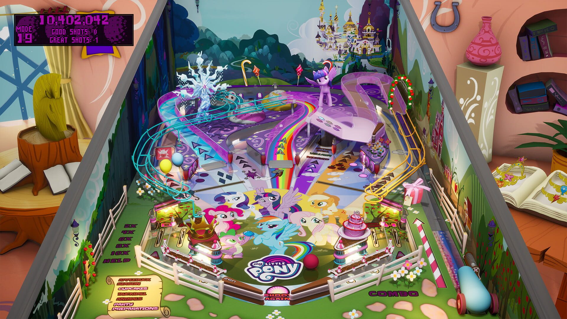 Screenshot for Zen Pinball Party: My Little Pony Pinball