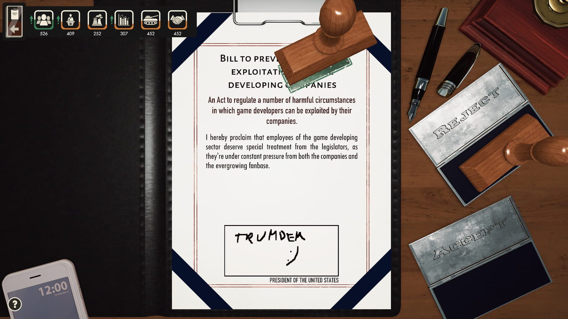 Screenshot for I am Your President