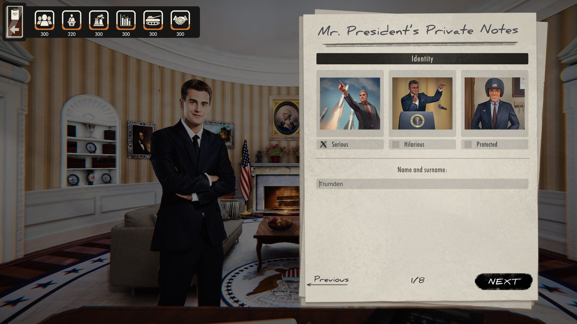 Screenshot for I am Your President
