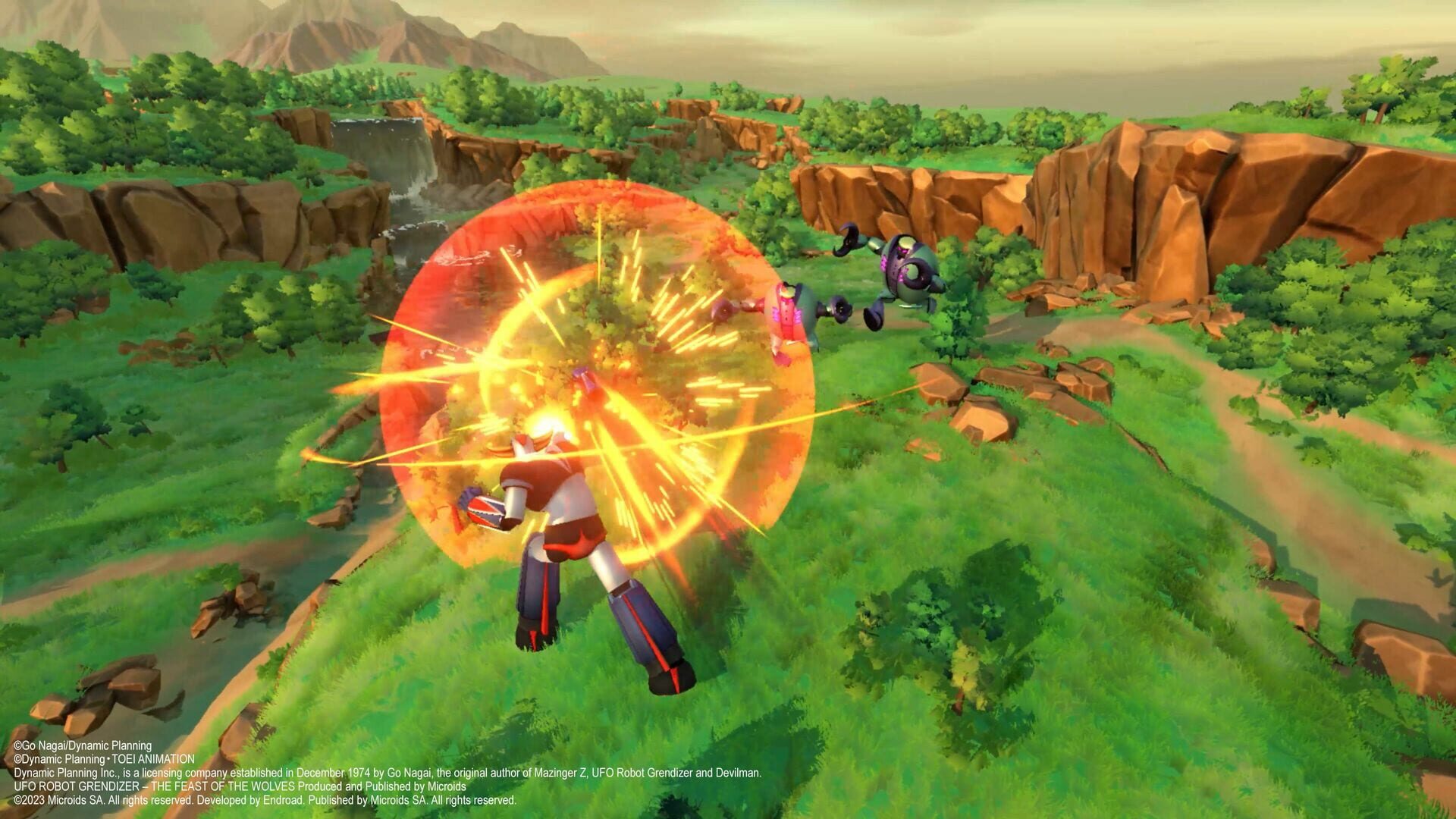 Screenshot for UFO Robot Grendizer: The Feast of the Wolves