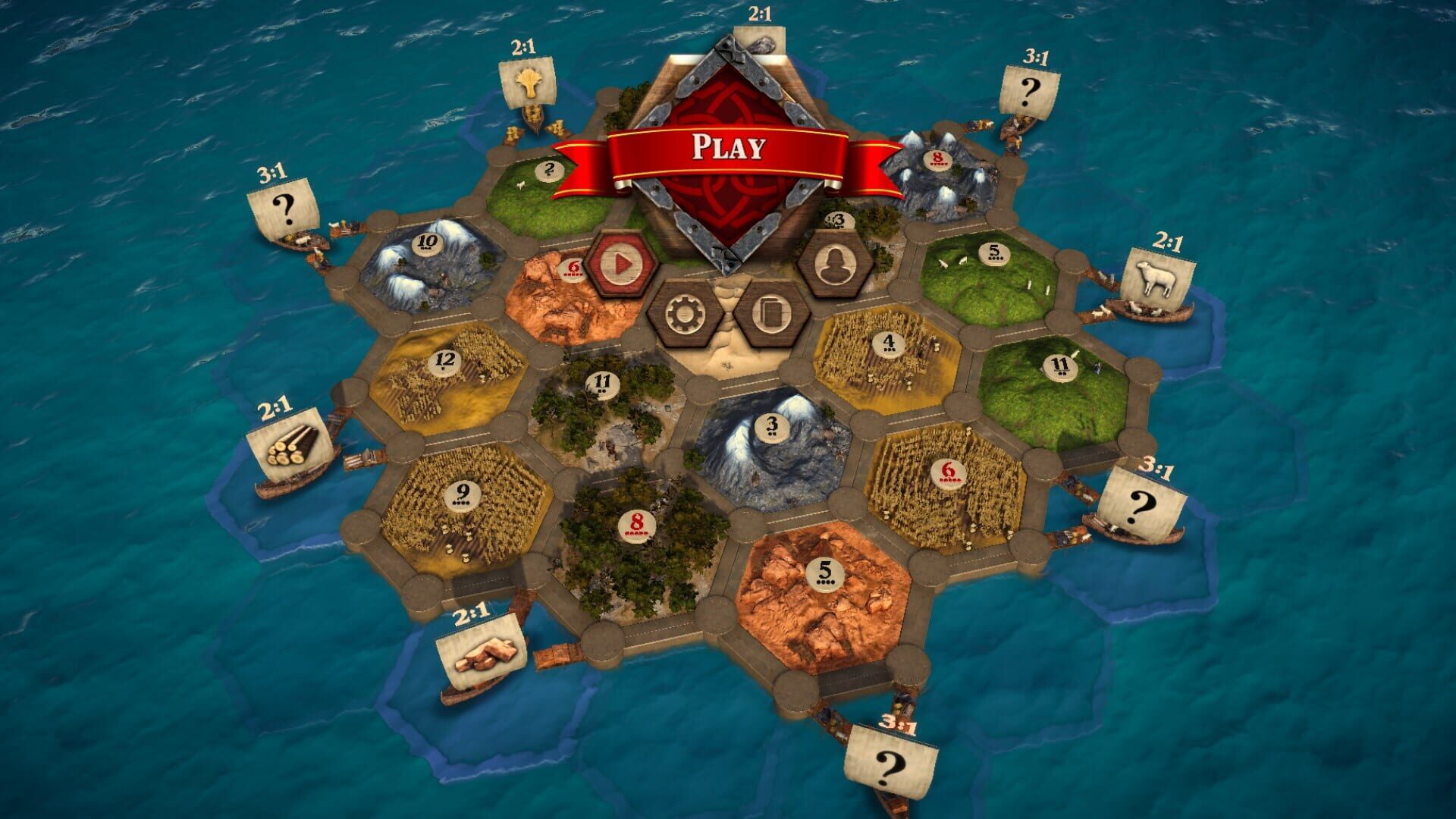 Screenshot for Catan: Console Edition