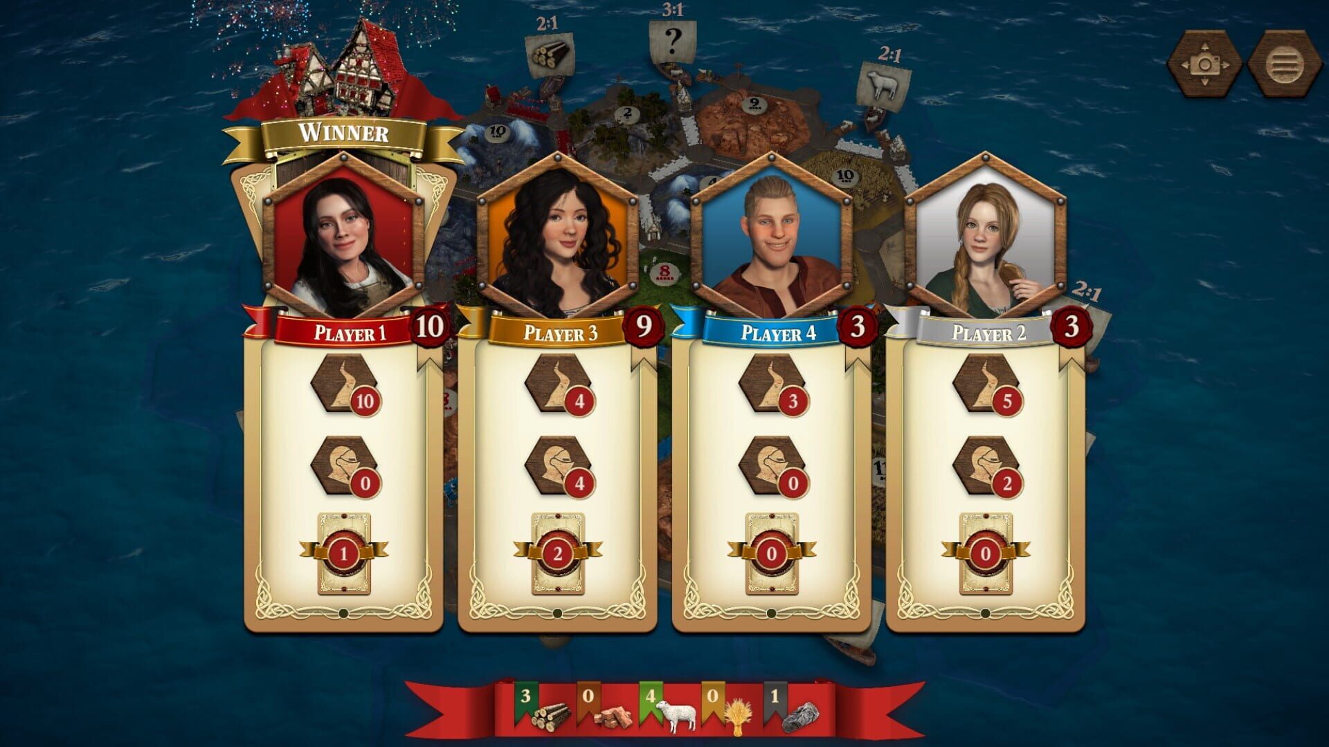 Screenshot for Catan: Console Edition