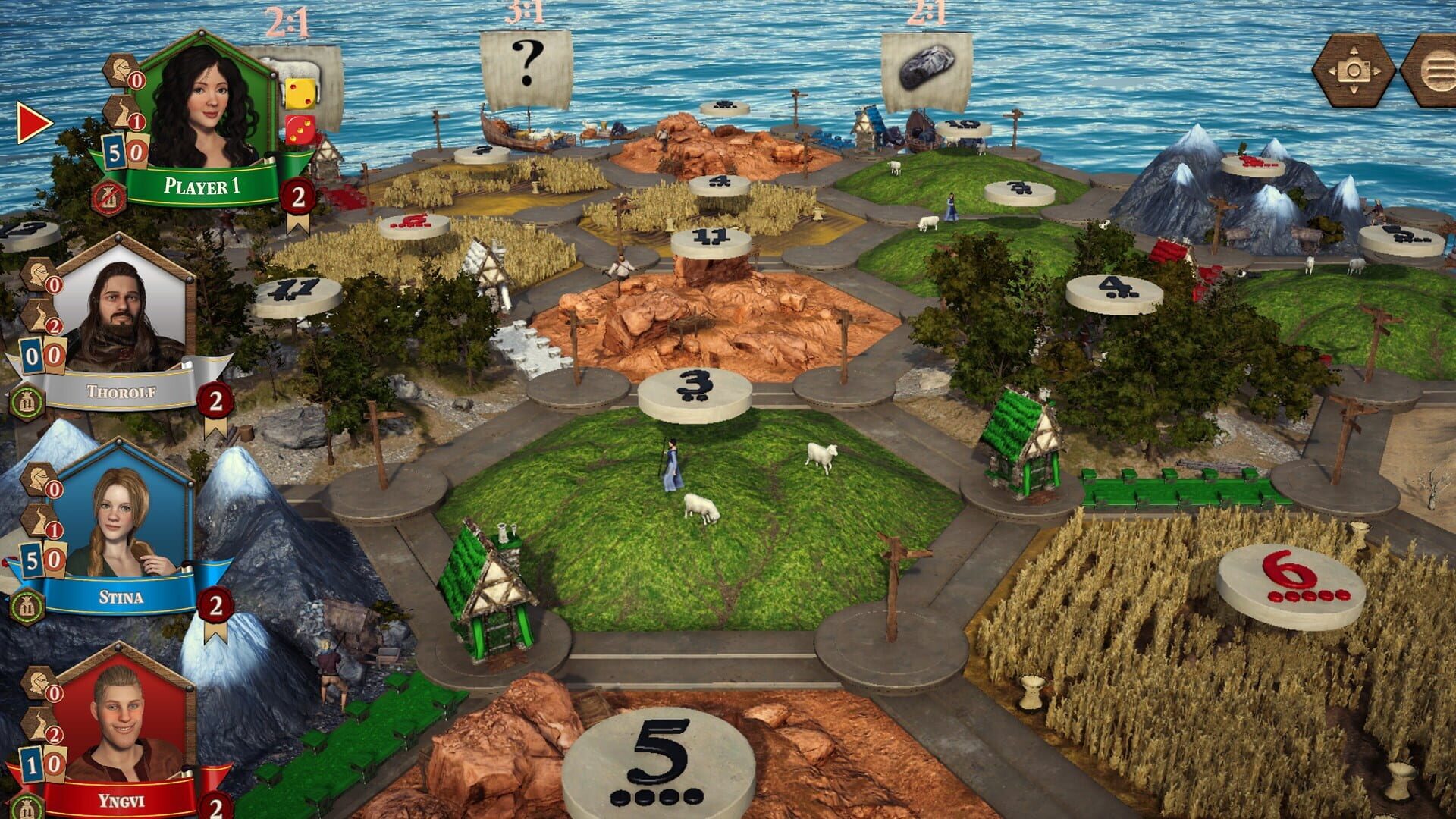 Screenshot for Catan: Console Edition