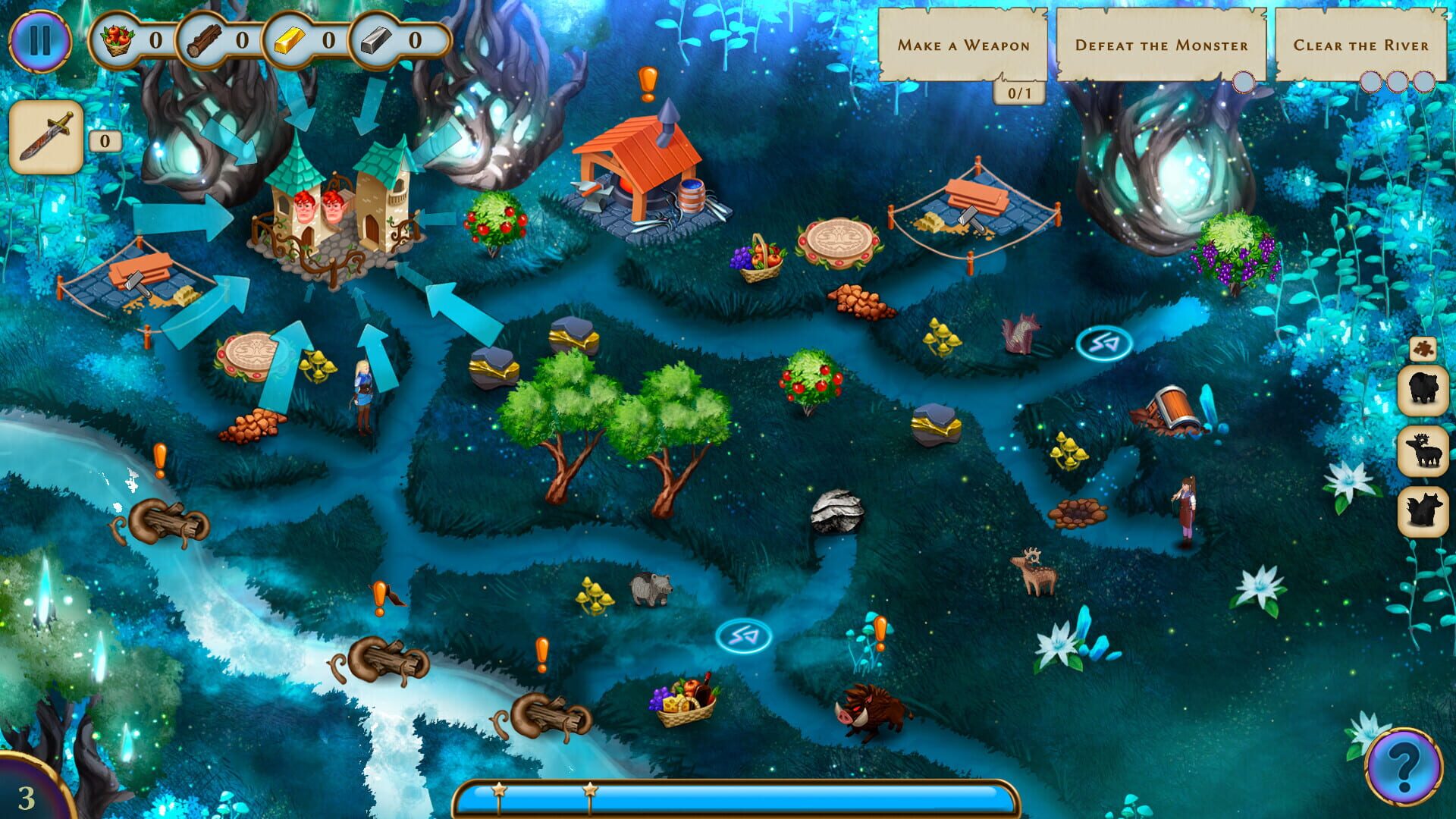 Screenshot for Elven Rivers: The Forgotten Lands - Collector's Edition