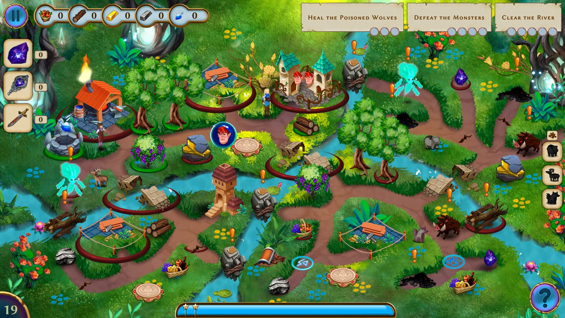 Screenshot for Elven Rivers: The Forgotten Lands - Collector's Edition