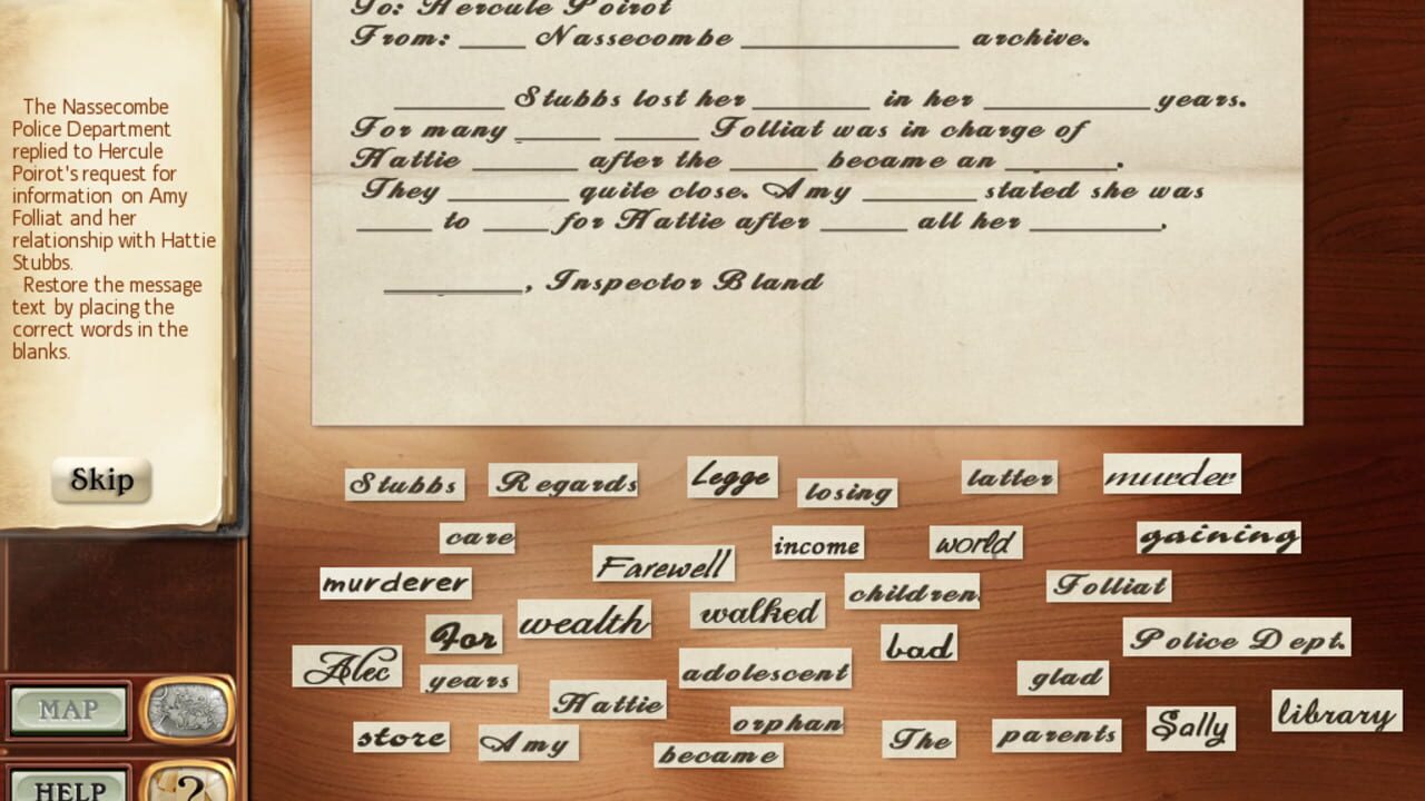 Screenshot for Agatha Christie: Dead Man's Folly