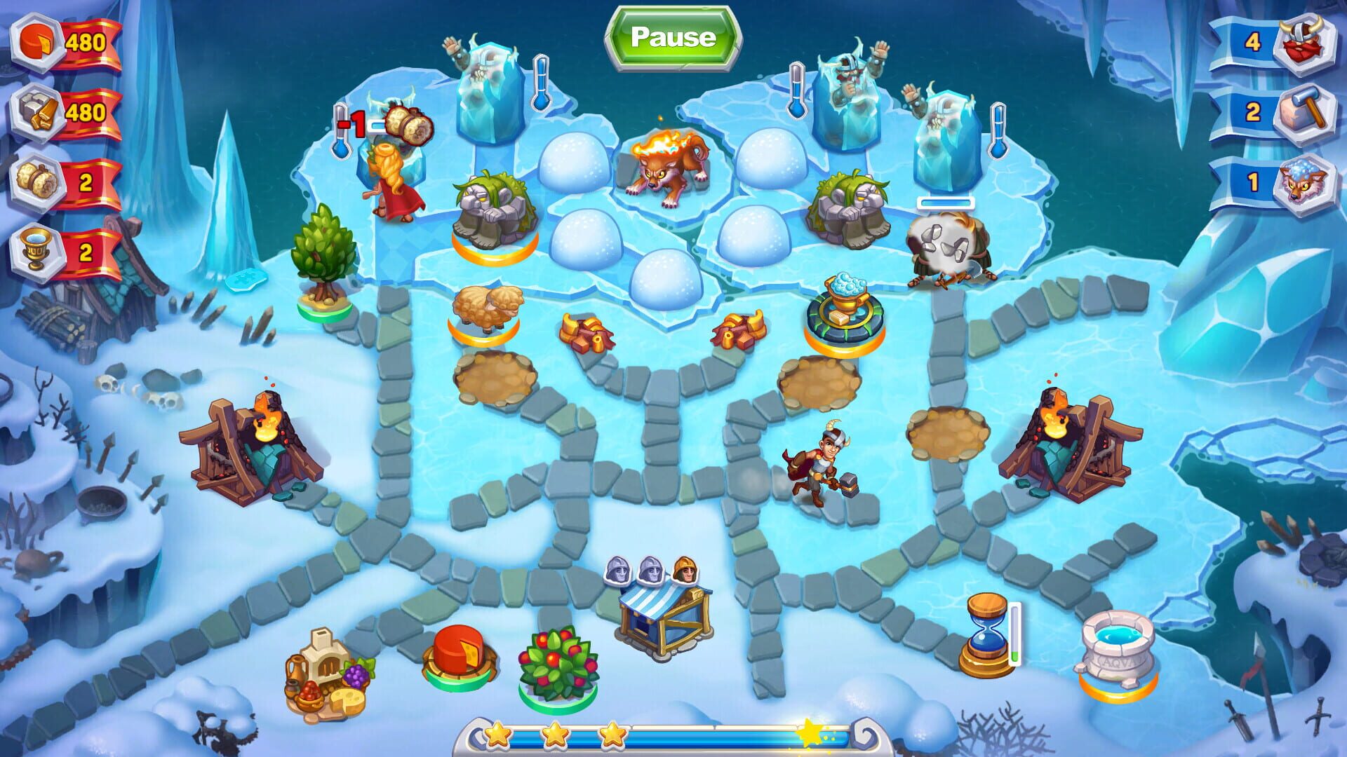 Screenshot for Ancient Saga: Vikings Journey