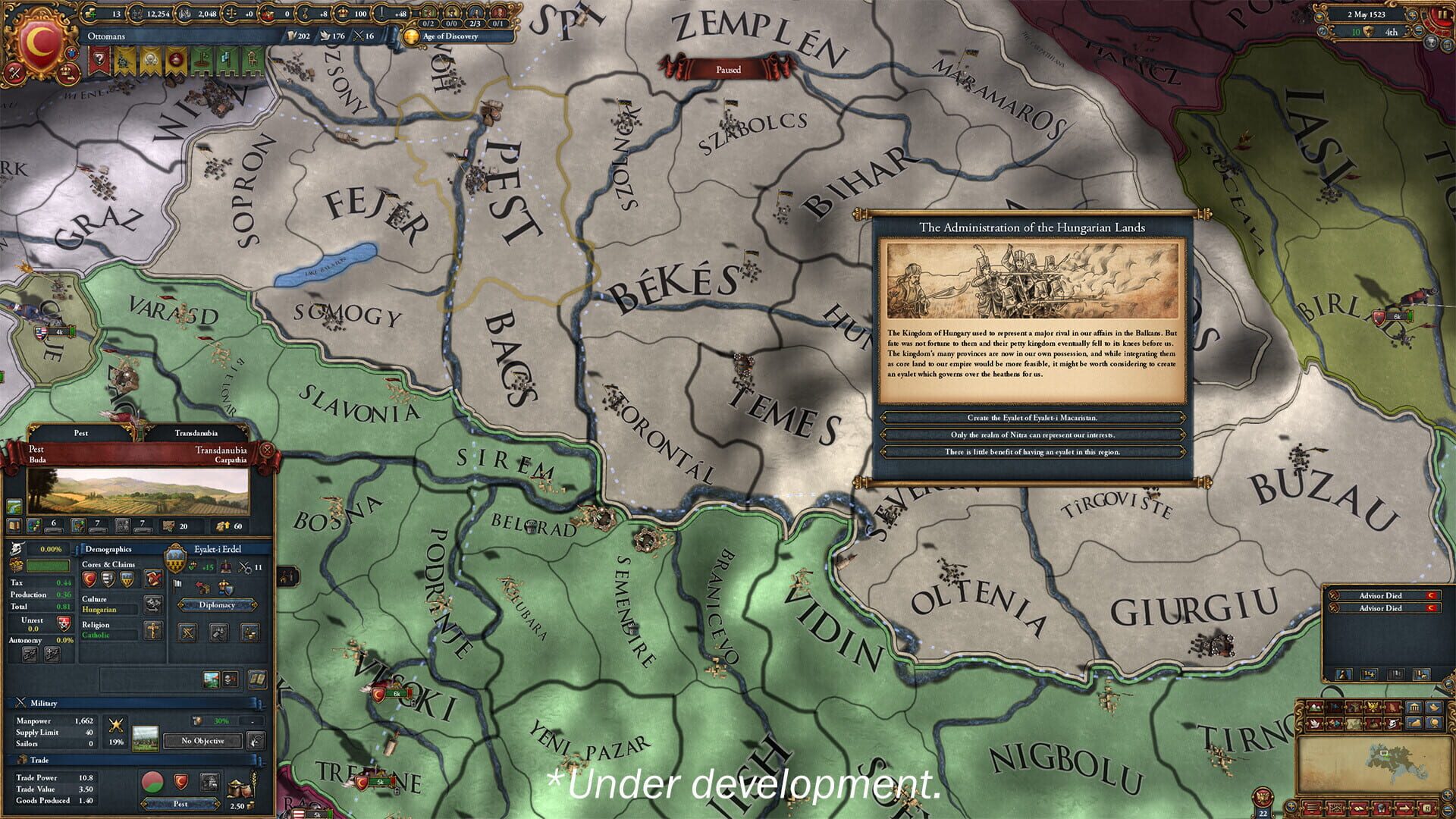Screenshot for Europa Universalis IV: Domination