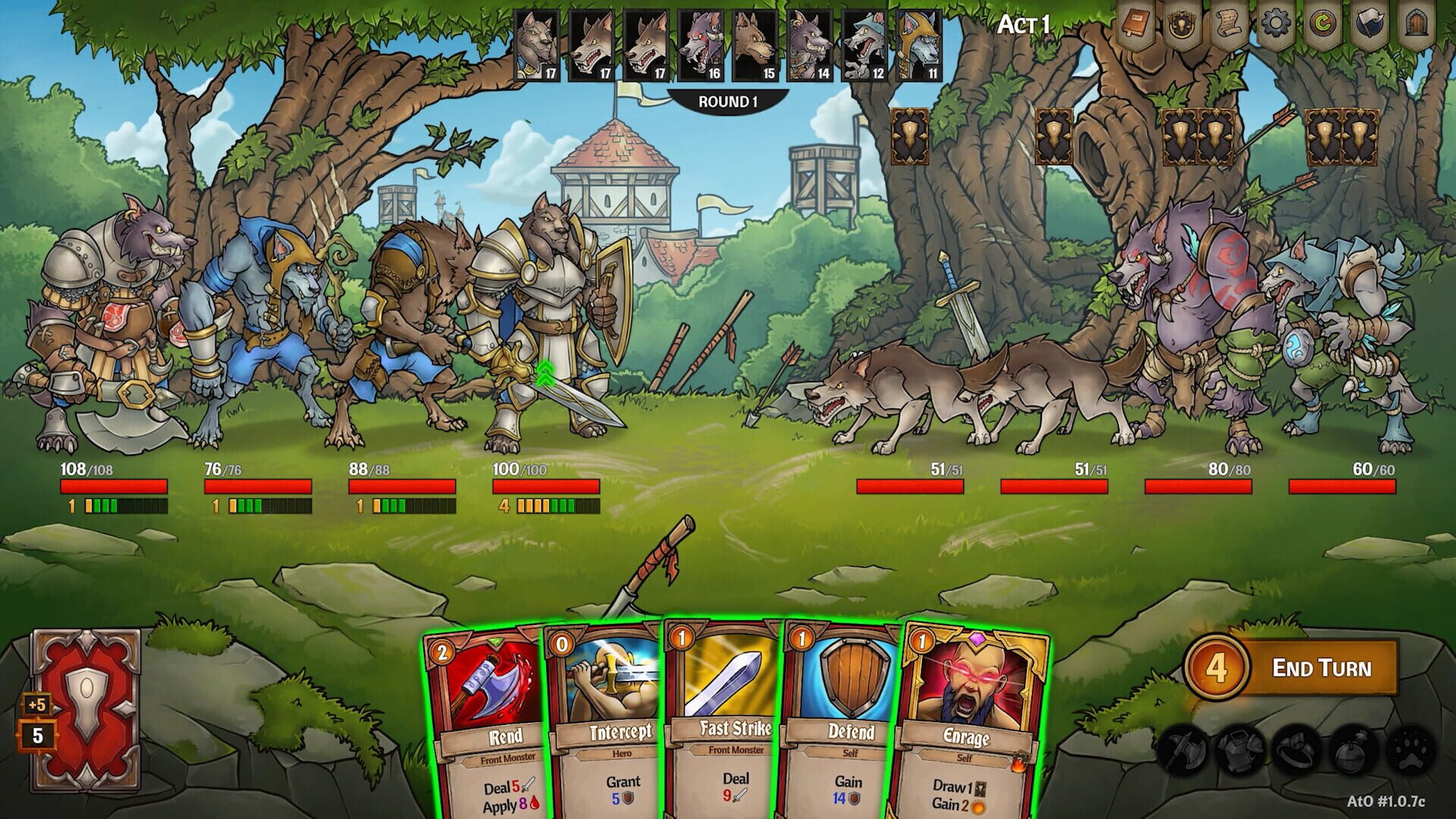 Screenshot for Across the Obelisk: The Wolf Wars