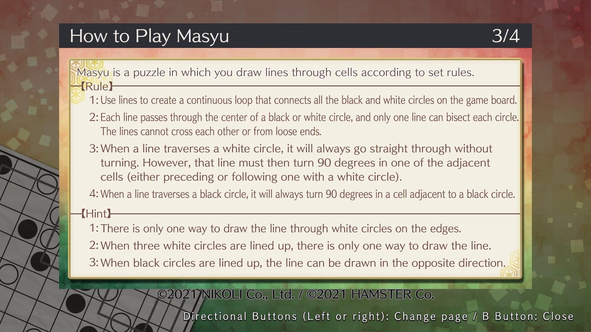 Screenshot for Puzzle by Nikoli W Masyu