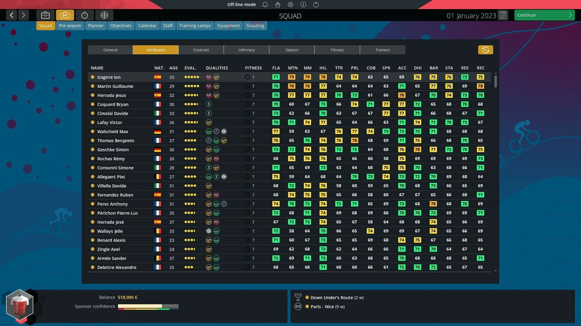 Screenshot for Pro Cycling Manager 2023