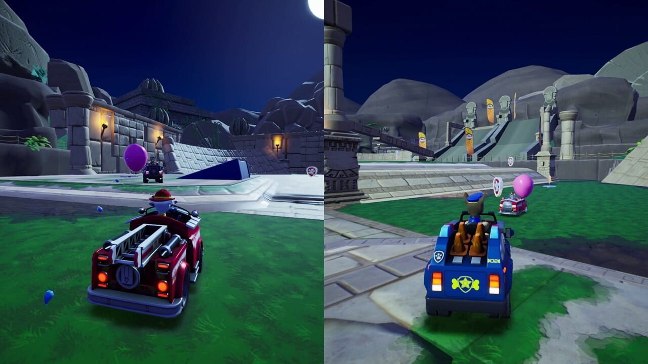 Screenshot for Paw Patrol: Grand Prix - Pup Treat Arena
