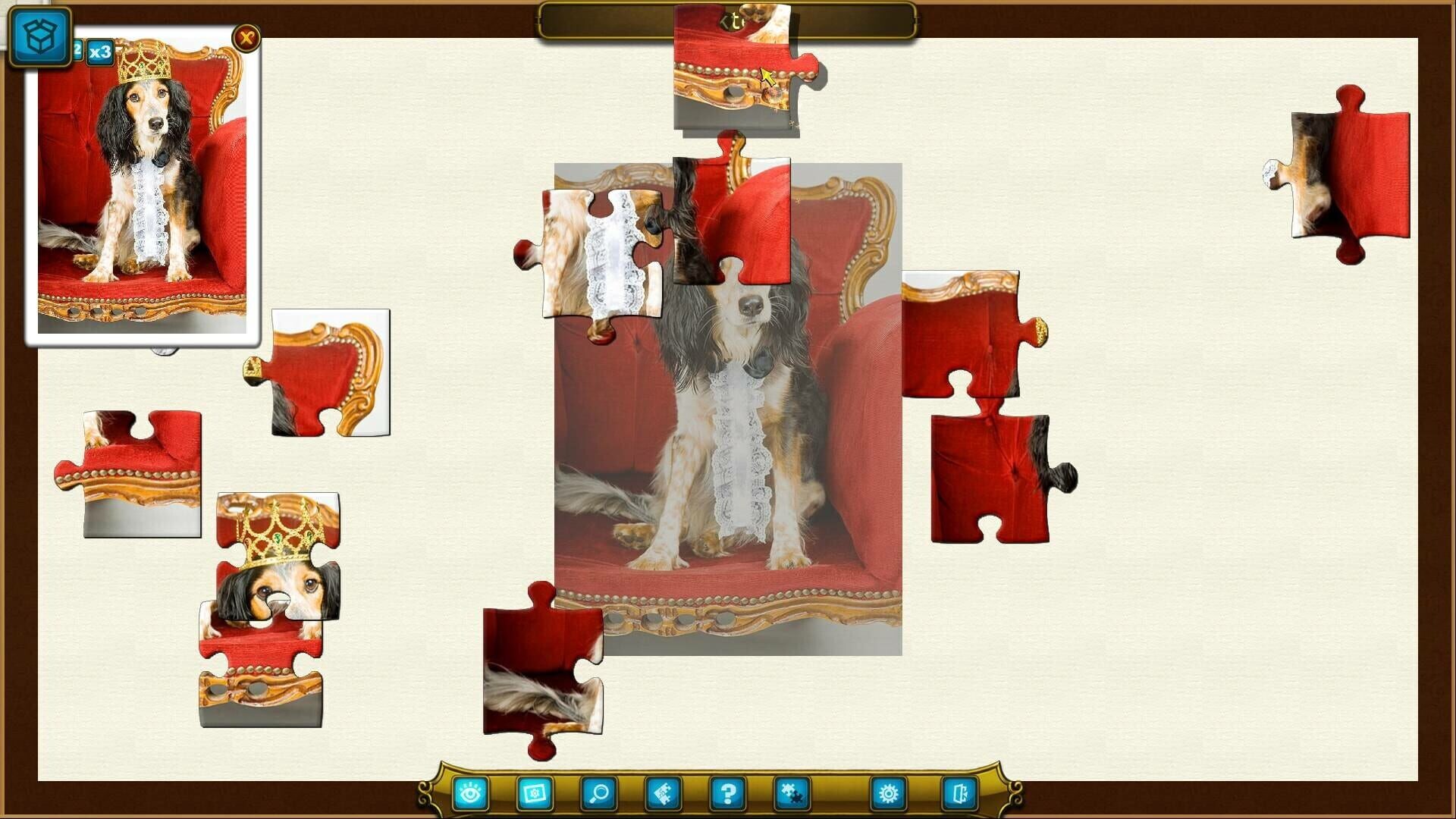 Screenshot for Royal Jigsaw 3