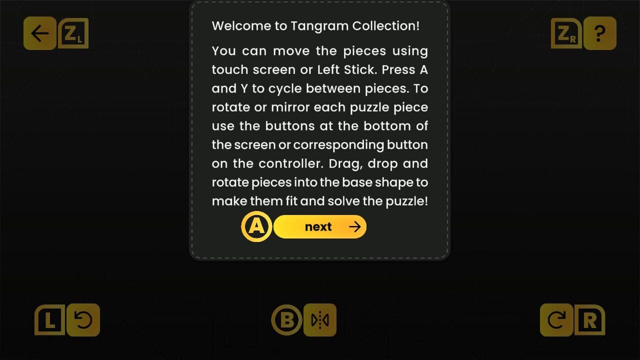 Screenshot for Tangram Collection