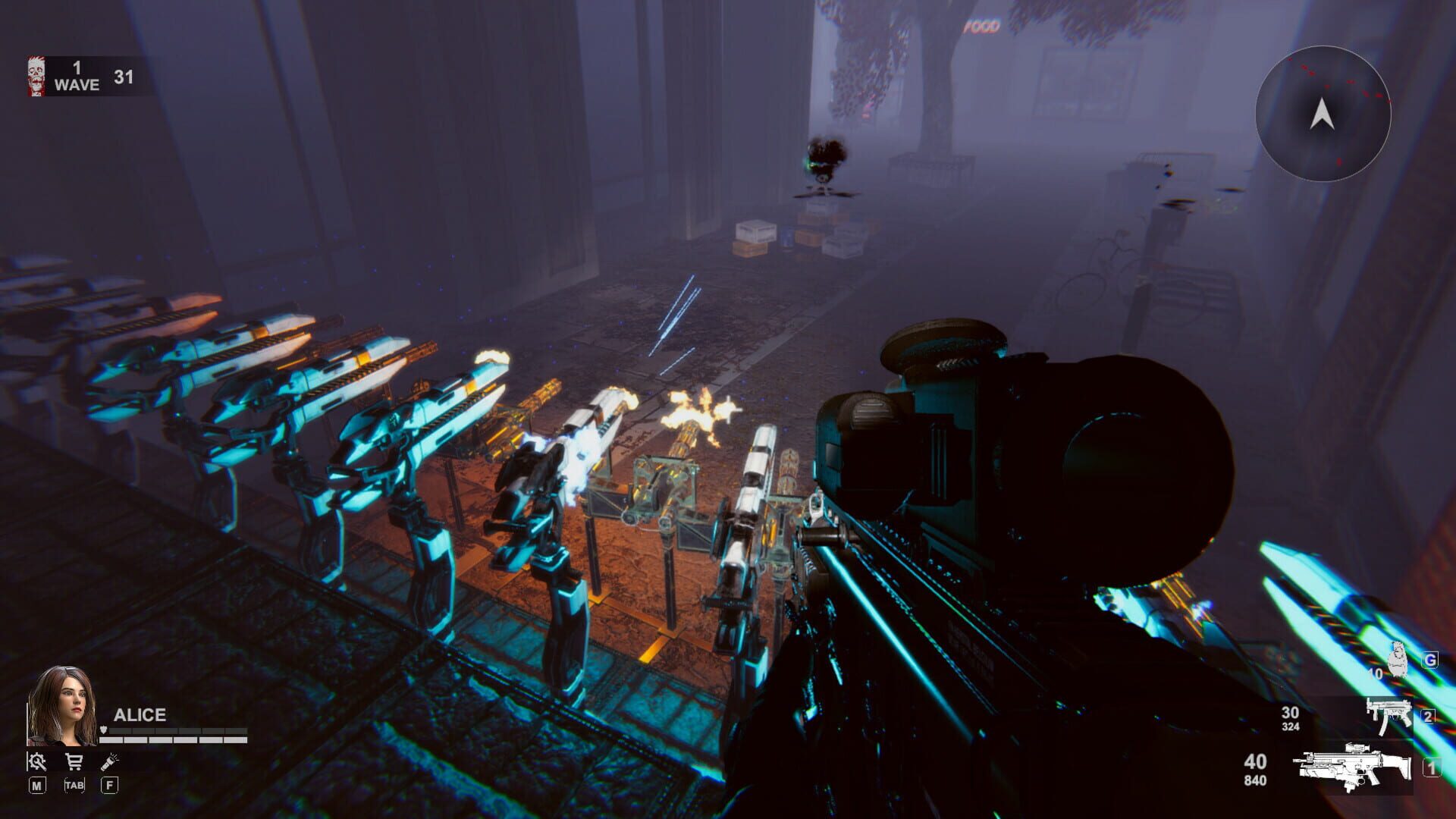 Screenshot for Blood and Zombies