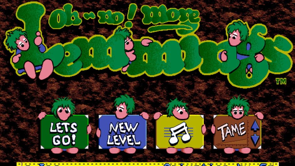 Screenshot for Oh no! More Lemmings