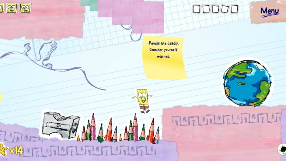 Screenshot for SpongeBob SquarePants: Doodlepants
