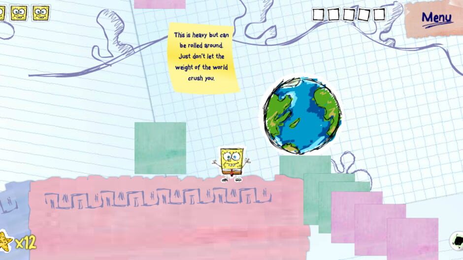 Screenshot for SpongeBob SquarePants: Doodlepants