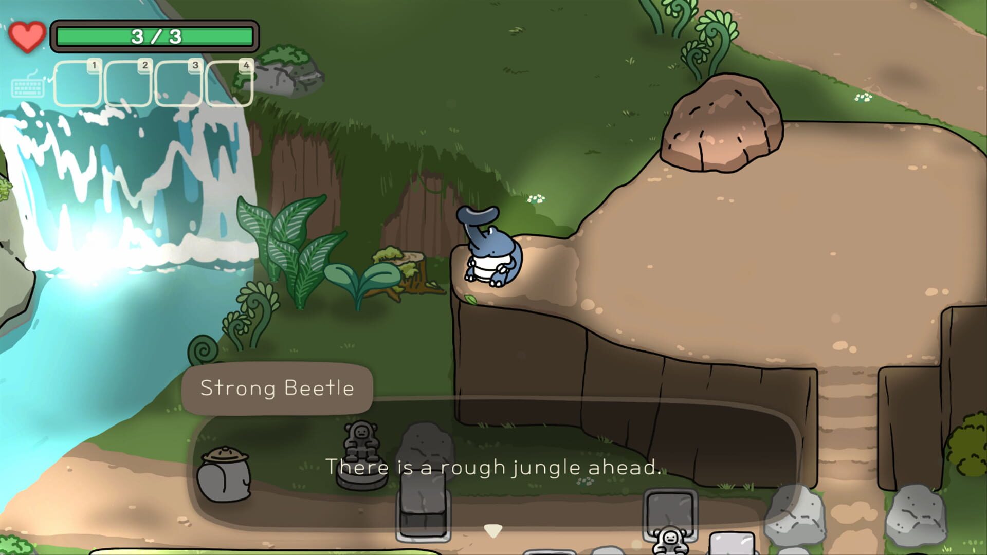 Screenshot for Ogu and the Secret Forest