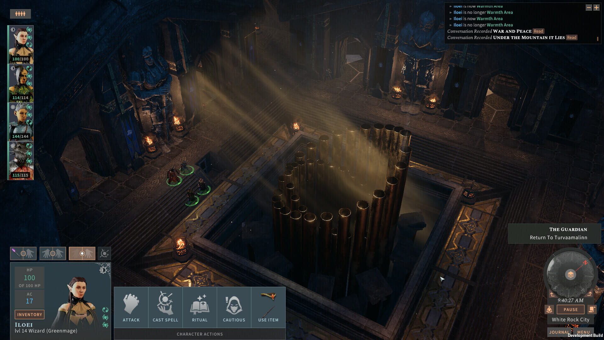 Screenshot for Solasta: Crown of the Magister - Palace of Ice