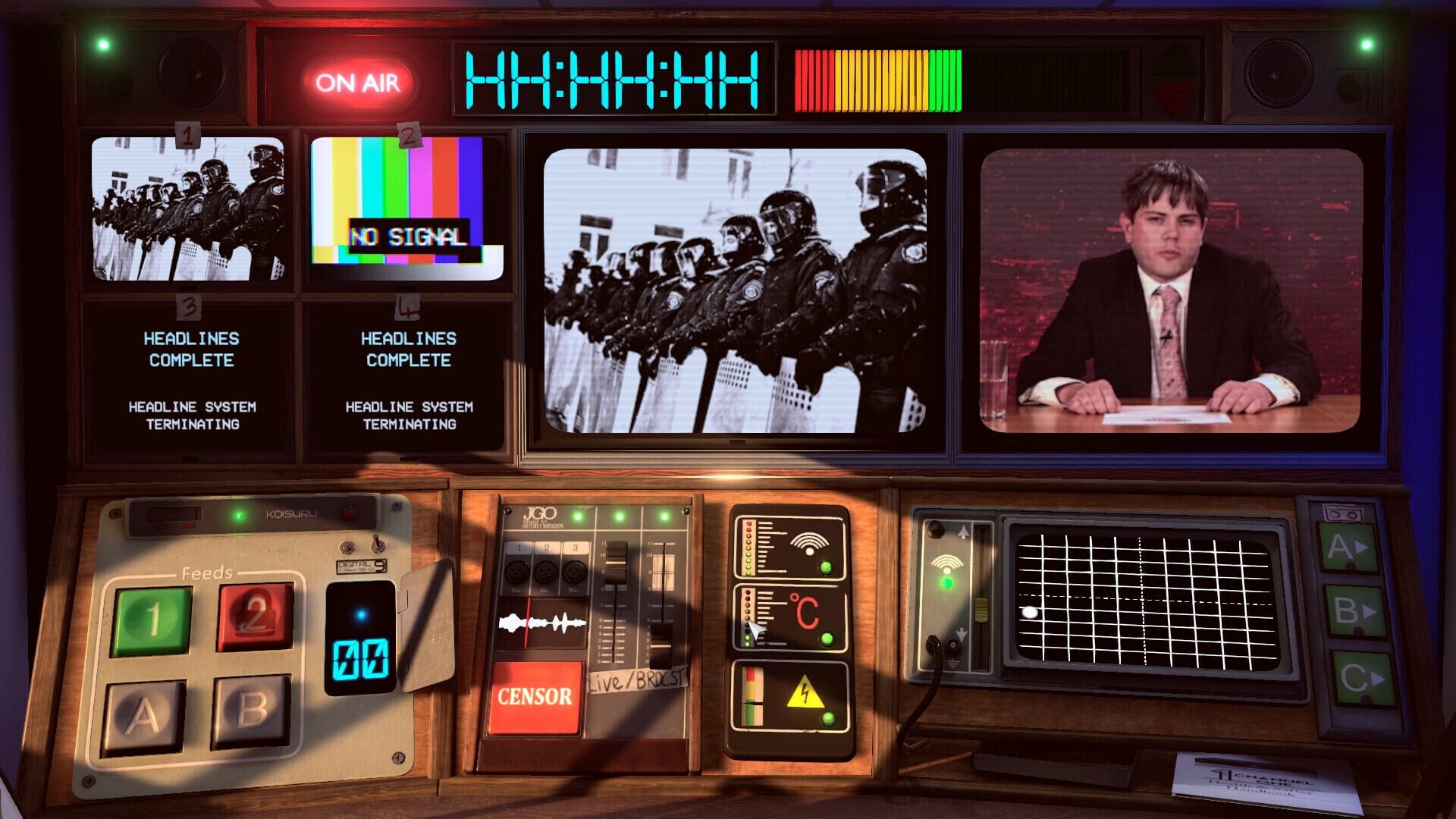 Screenshot for Not for Broadcast