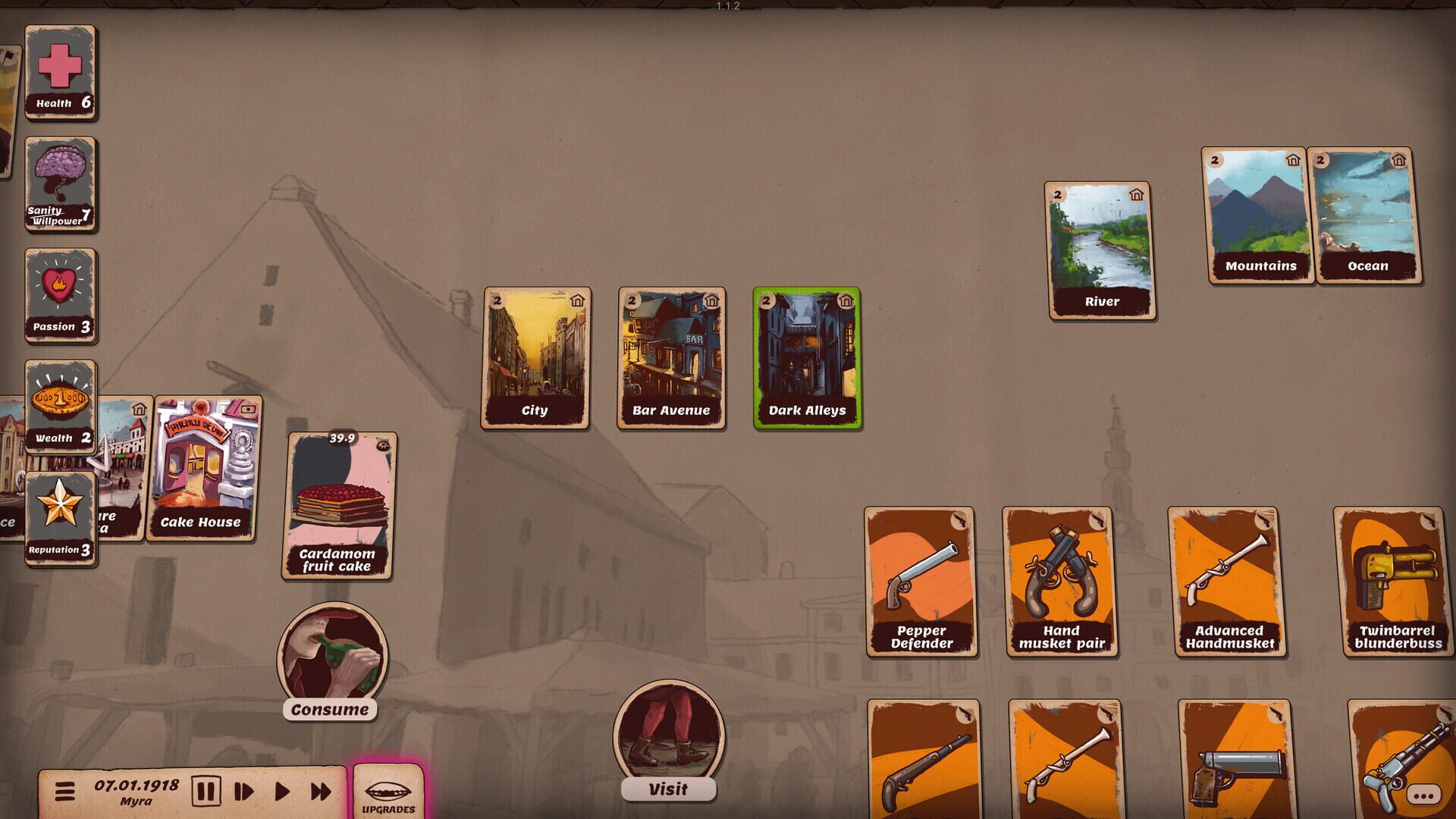 Screenshot for Artist Life Simulator: Cakes and Guns