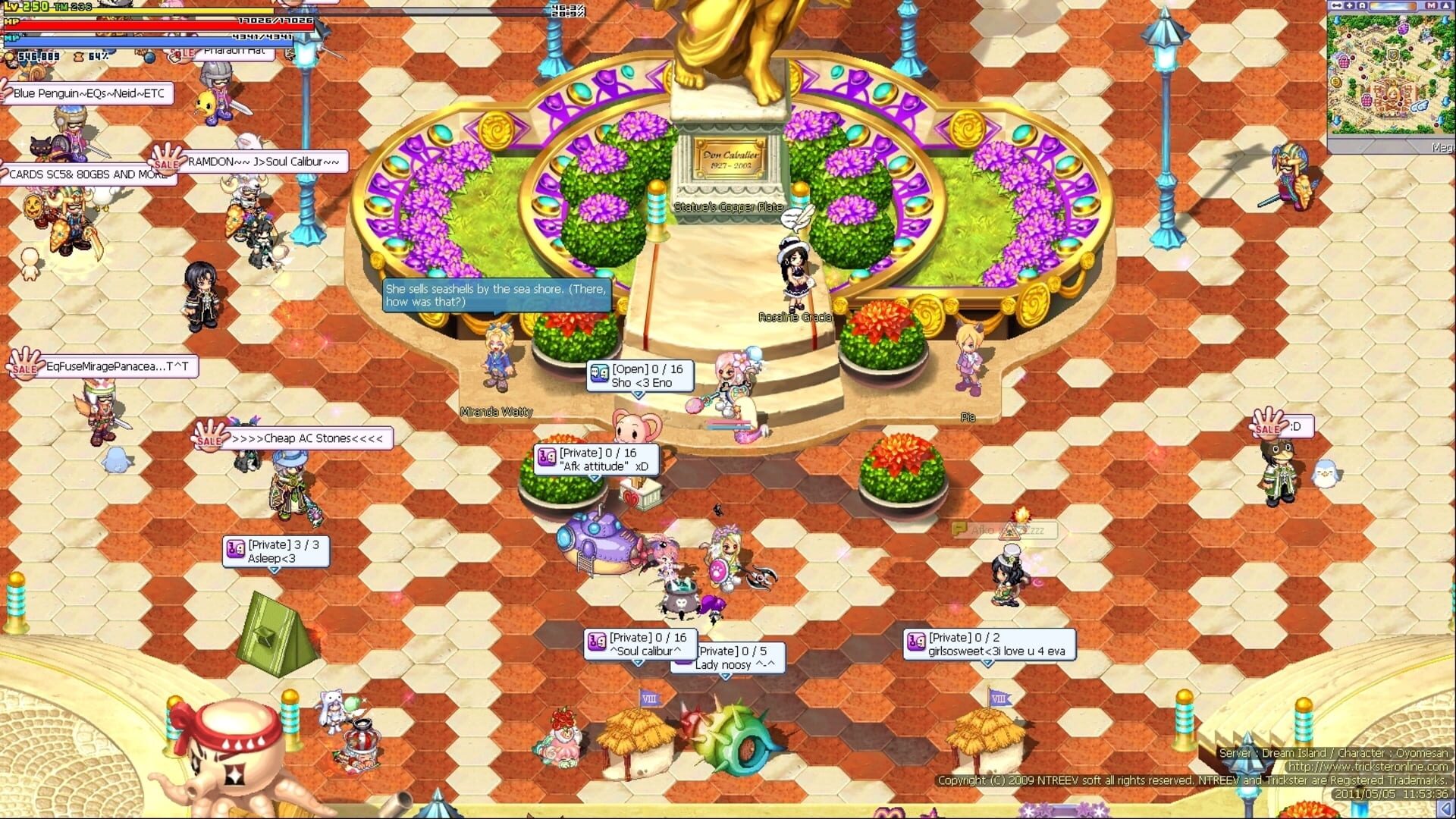 Screenshot for Trickster Online