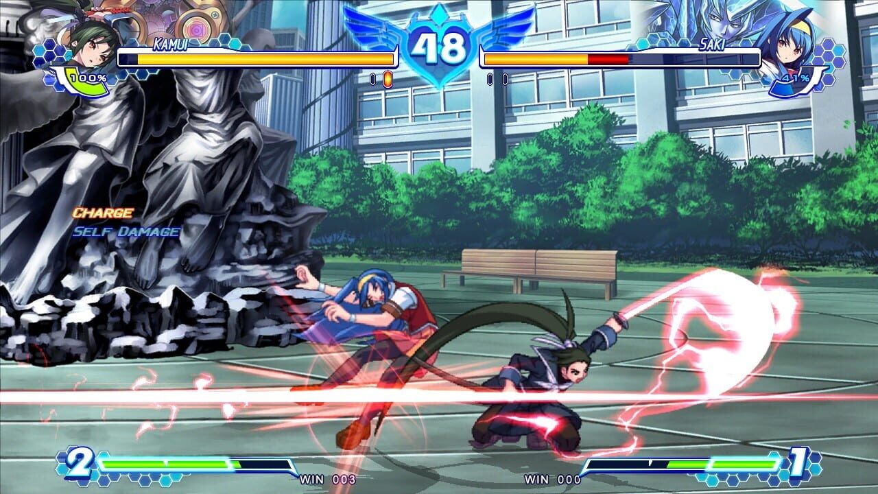 Screenshot for Arcana Heart 3 Lovemax Sixstars!!!!!! Xtend