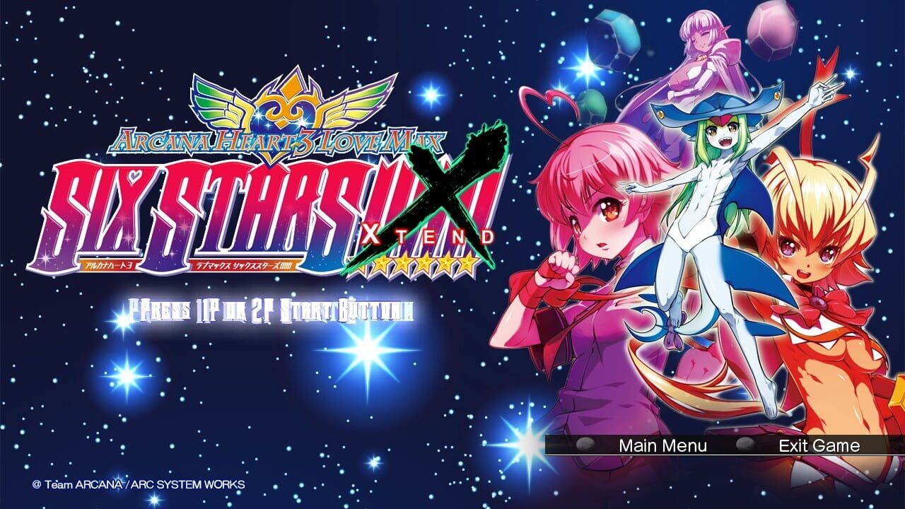 Screenshot for Arcana Heart 3 Lovemax Sixstars!!!!!! Xtend