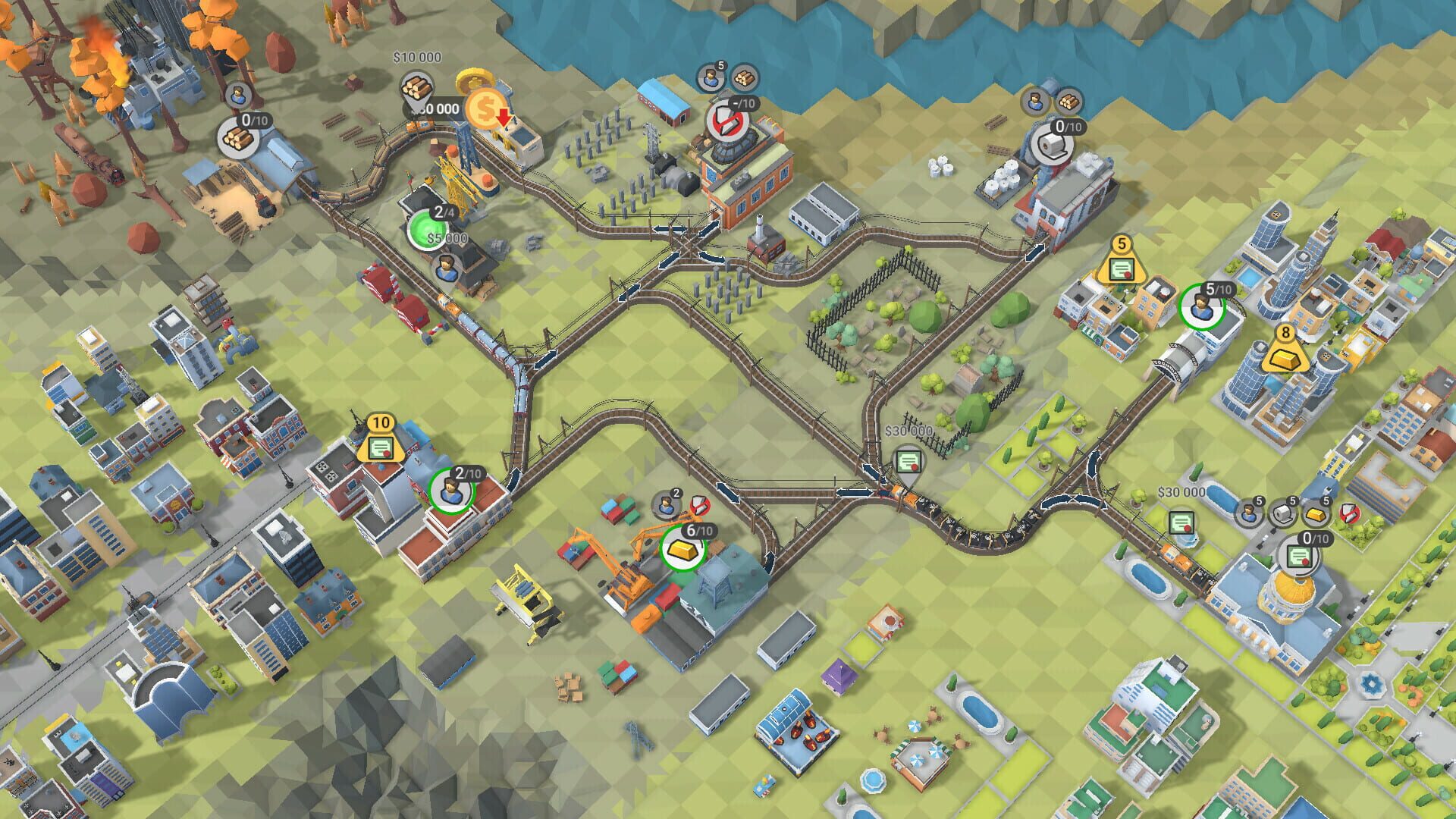 Screenshot for Train Valley 2: Editor's Bulletin