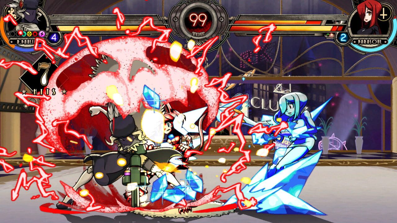 Screenshot for Skullgirls: 2nd Encore - Black Dahlia
