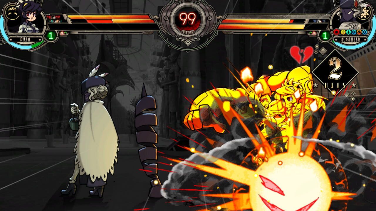 Screenshot for Skullgirls: 2nd Encore - Black Dahlia