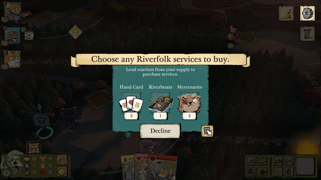Screenshot for Root: The Riverfolk Expansion