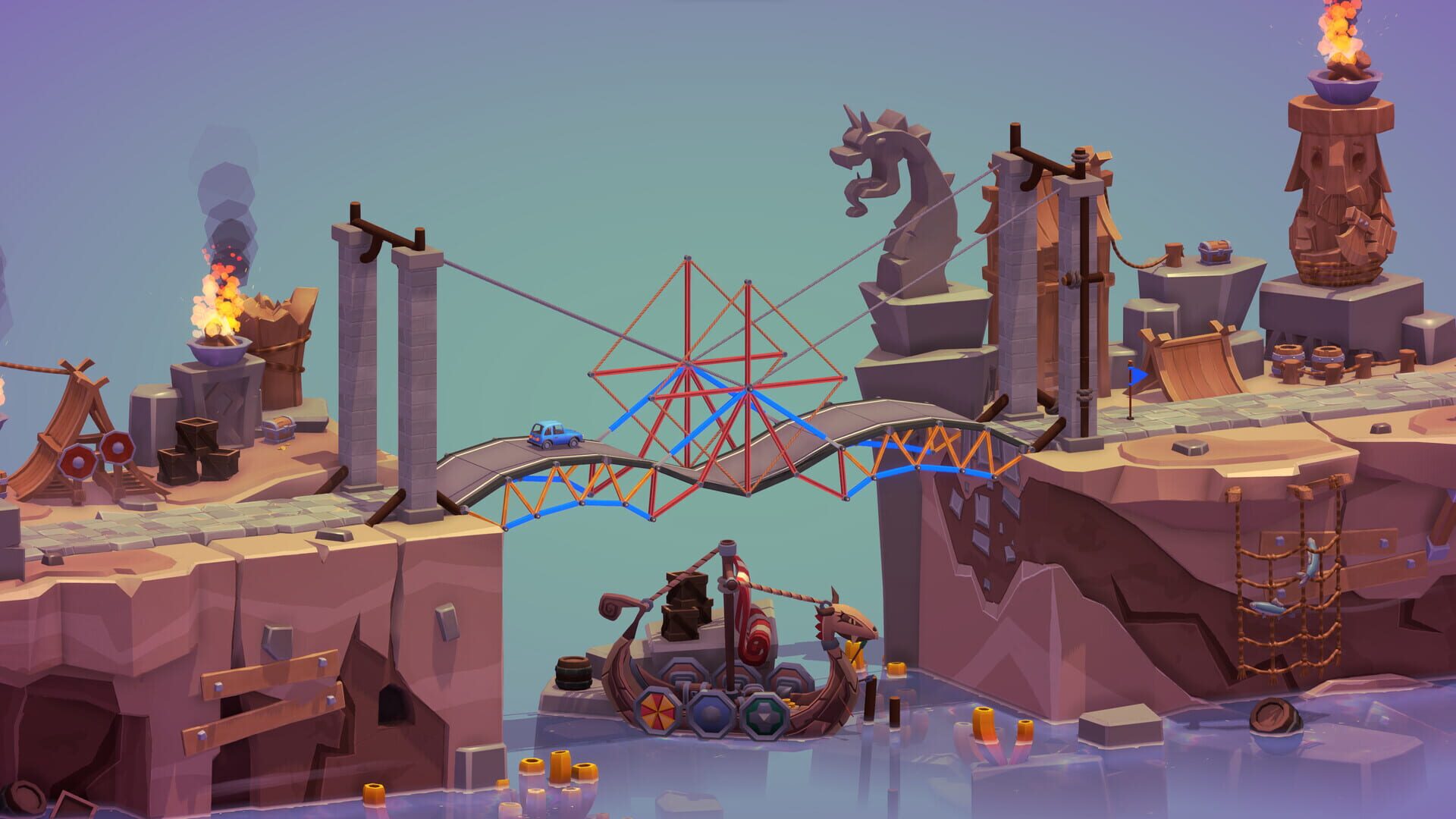 Screenshot for Poly Bridge 3