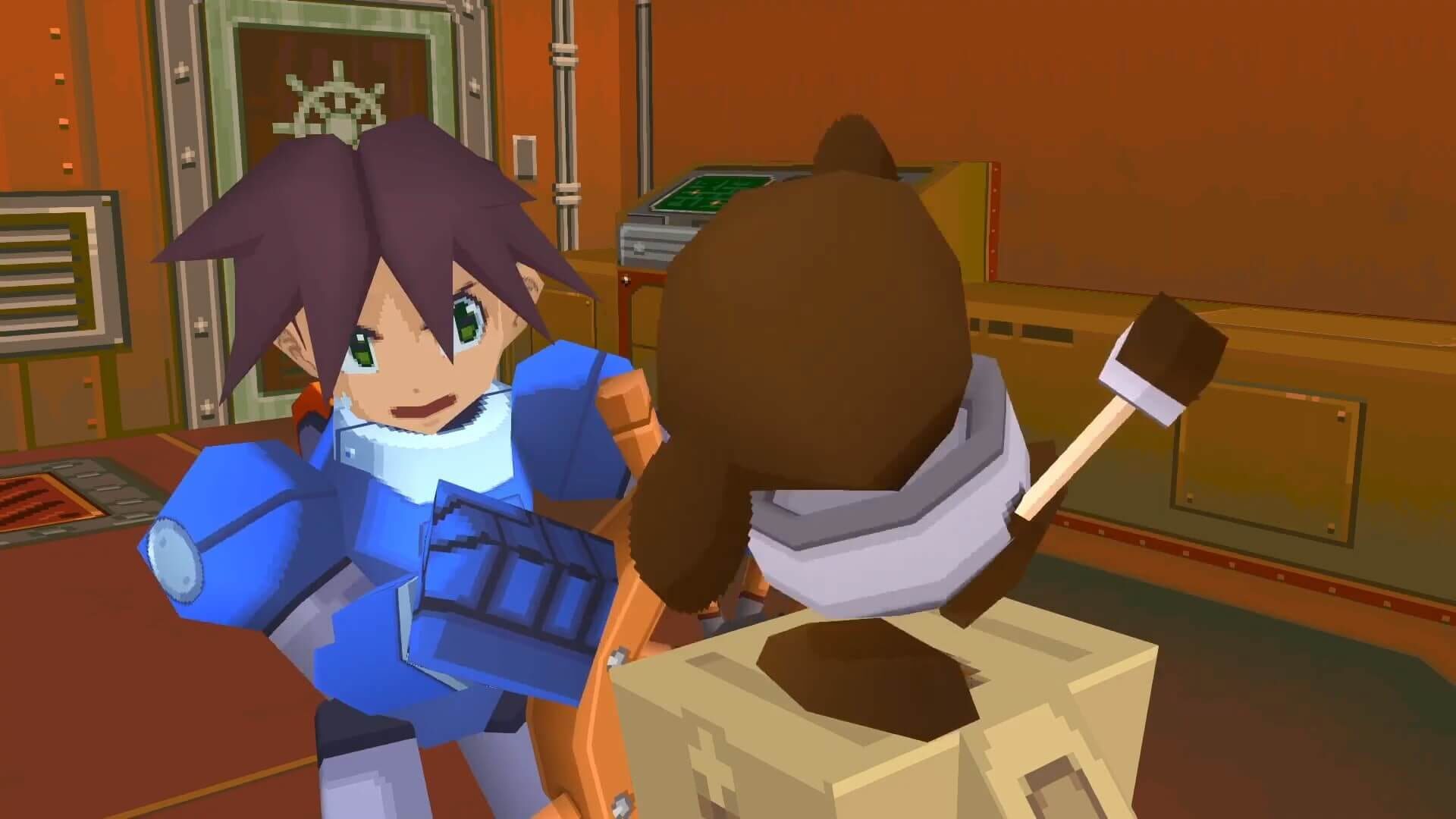 Screenshot for Mega Man Legends 2