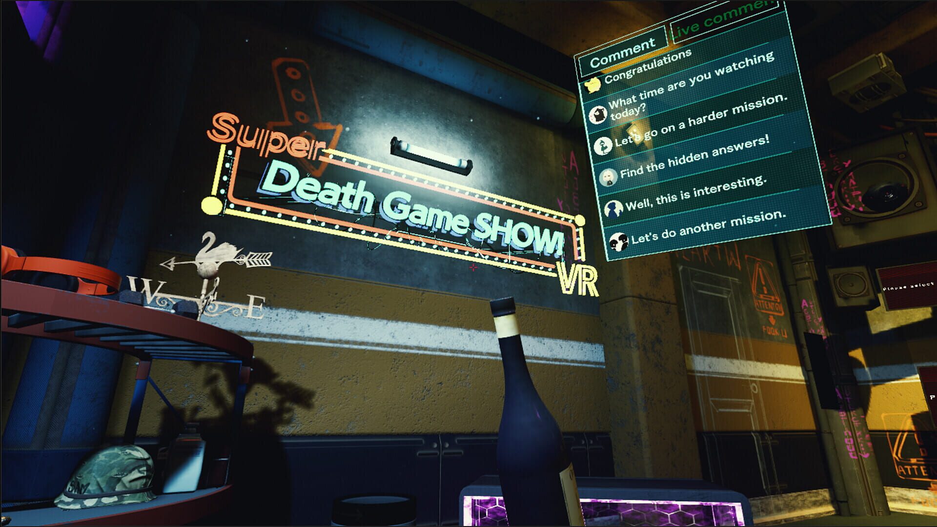 Screenshot for Super Death Game Show! VR