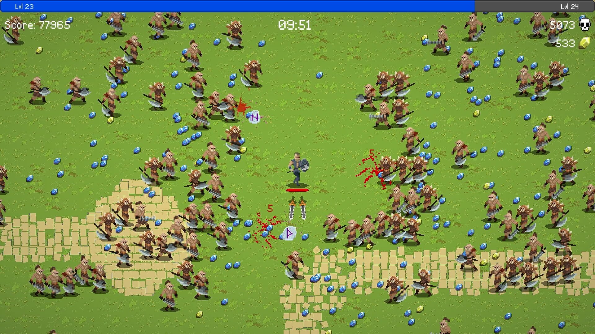 Screenshot for Viking Survivors