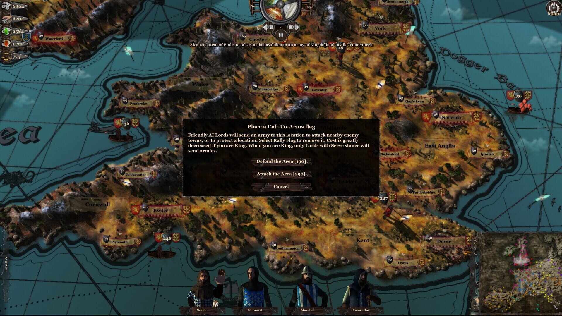 Screenshot for The King's Campaign