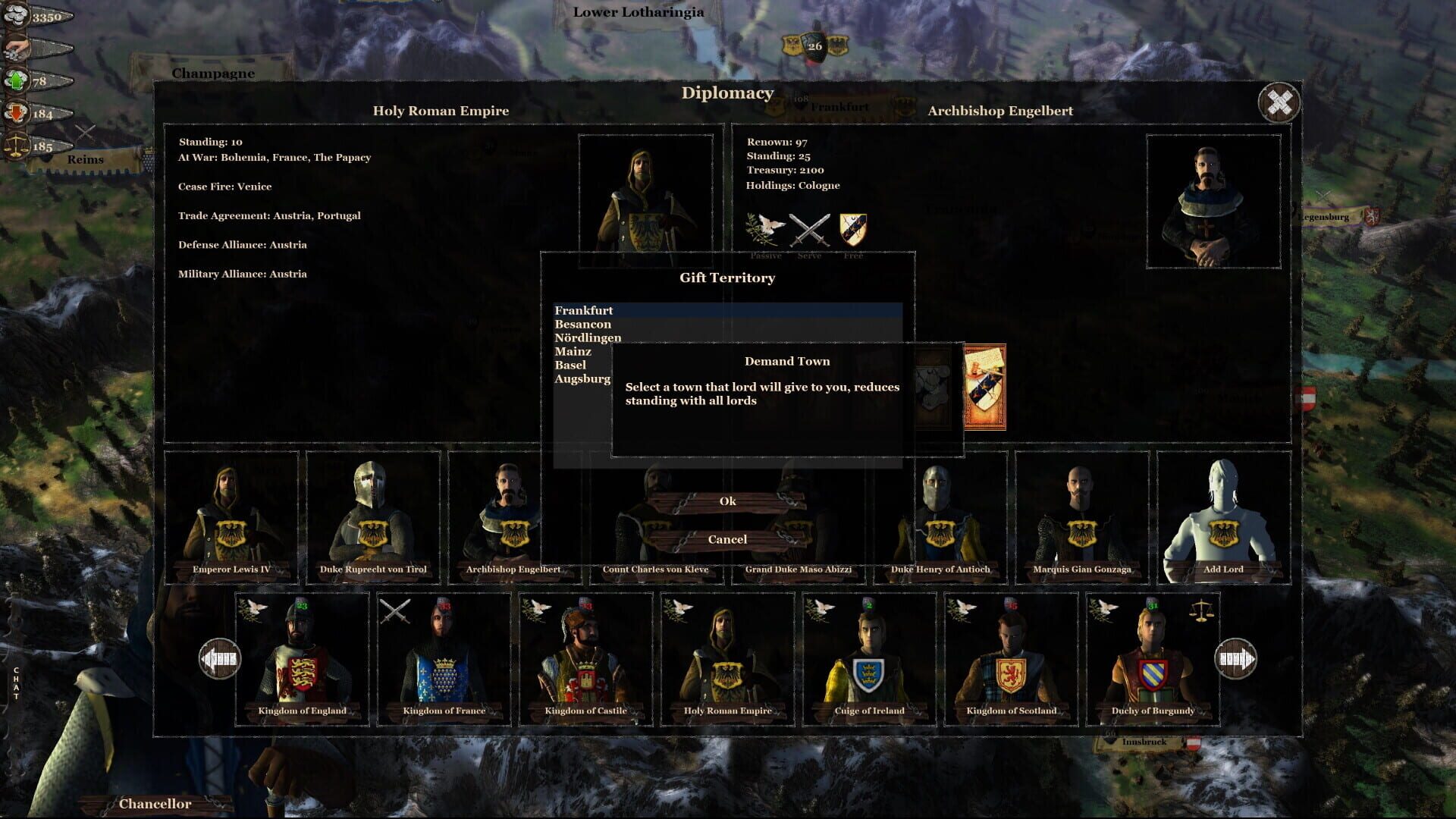 Screenshot for The King's Campaign