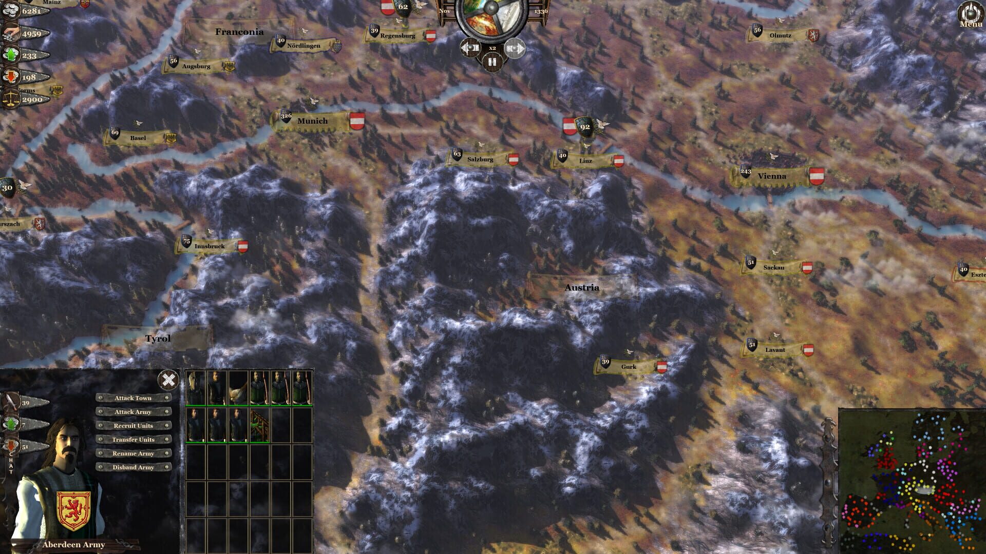 Screenshot for The King's Campaign