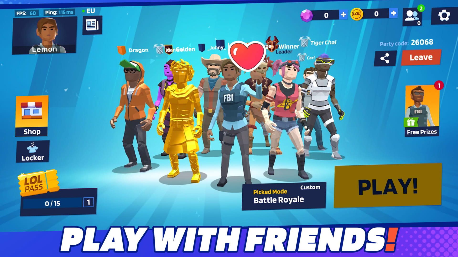 Screenshot for 1v1.LOL