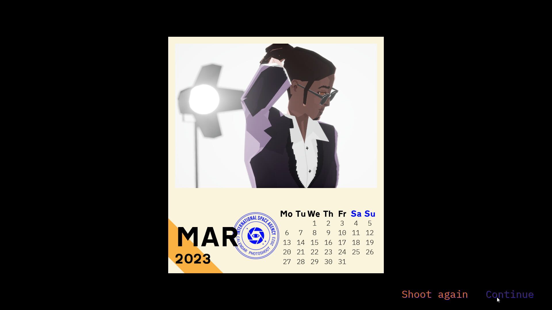 Screenshot for I.S.A. Calendar Photoshoot 2023