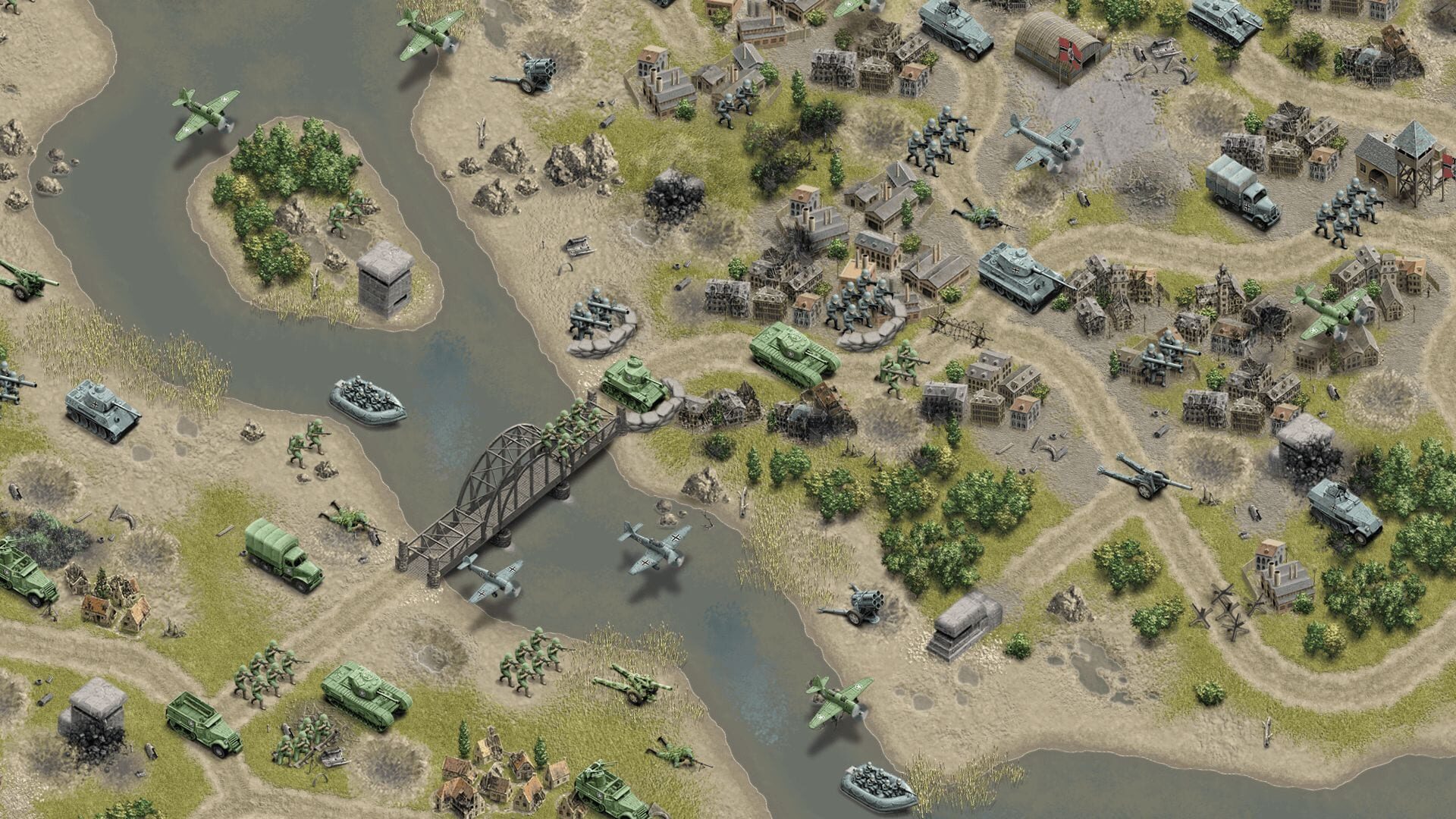 Screenshot for 1944 Burning Bridges