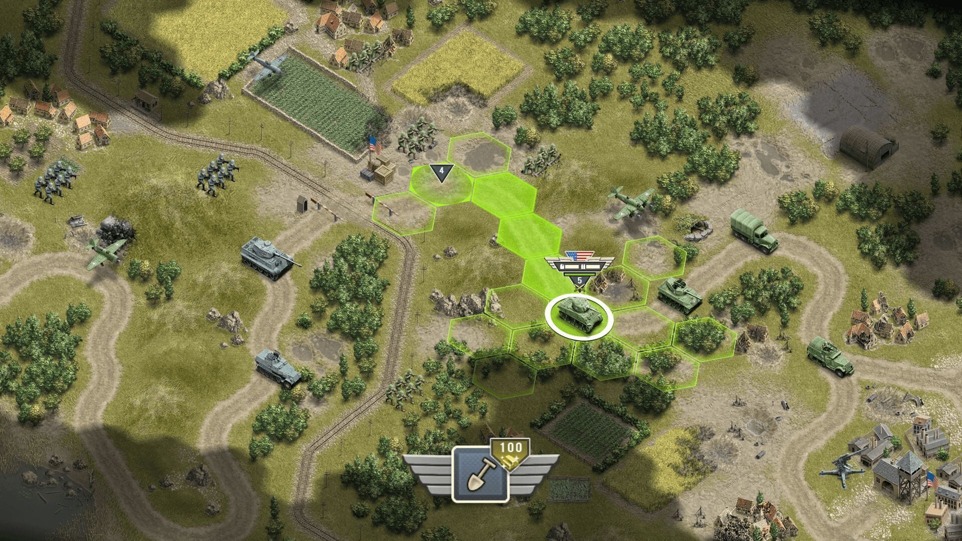 Screenshot for 1944 Burning Bridges