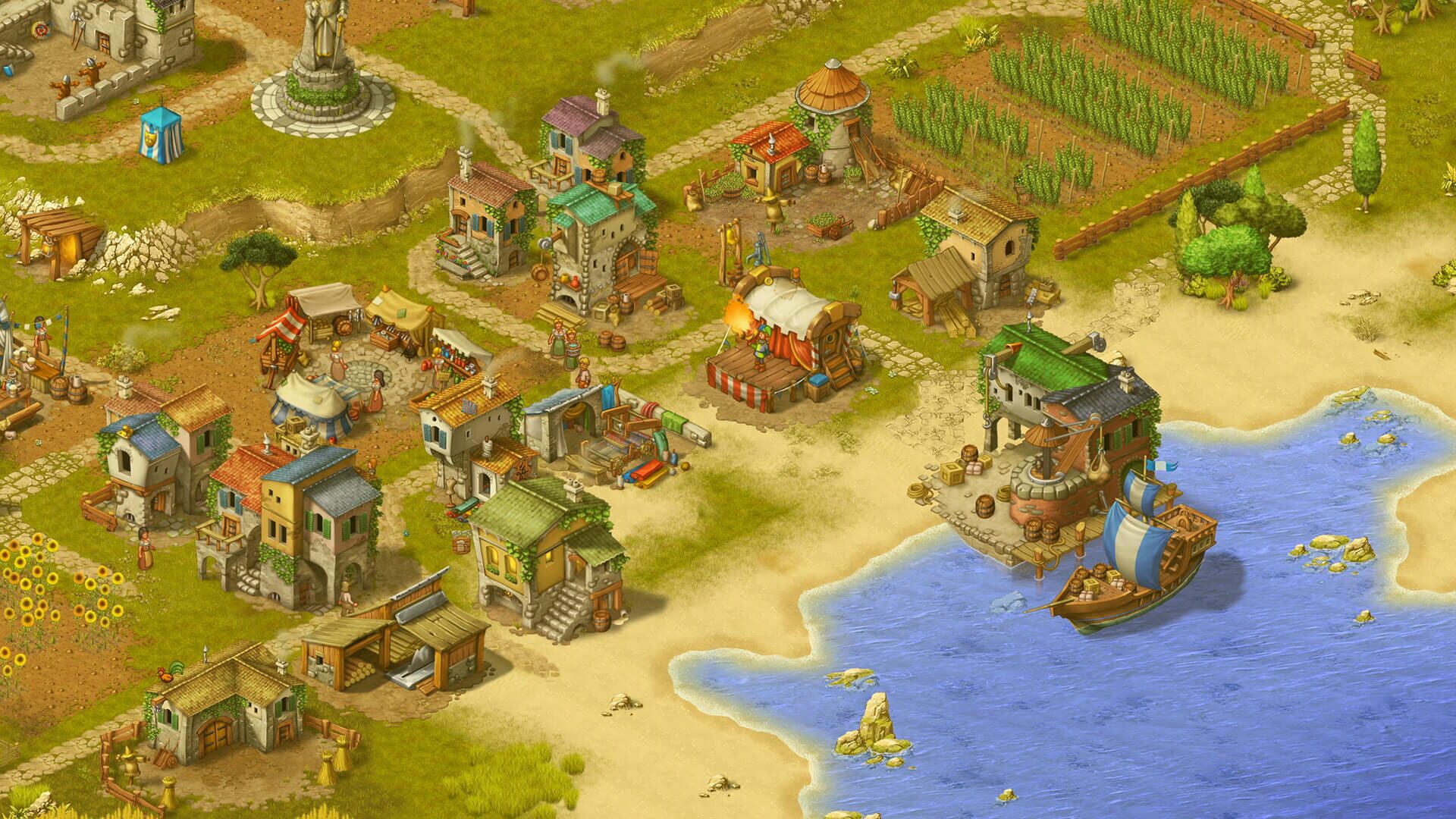 Screenshot for Townsmen: A Kingdom Rebuilt